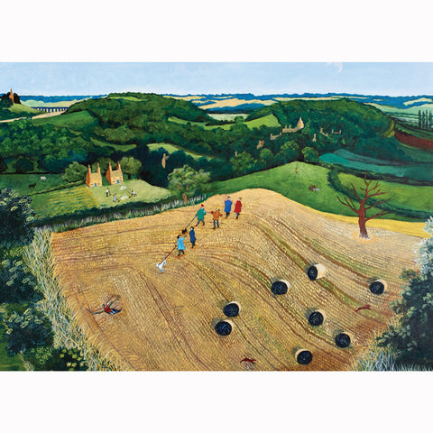 Sheena Griffiths-Baker, Over The Fields, Fine Art Greeting Card