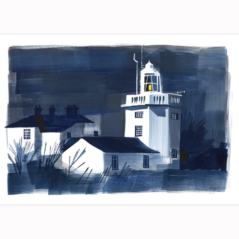 Sarah McMemeny, Lighthouse Highlights, Fine Art Greeting Card