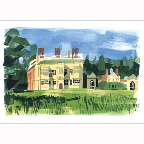 Sarah McMemeny, Manor House Gardens (Felbrigg Hall), Fine Art Greeting Card