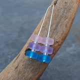 Glass Bead Drop Earrings